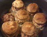 簡単　煮込みきのこハンバーグ作り方2写真