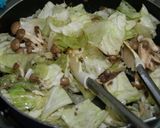 肉味噌の和風クリームパスタ作り方3写真
