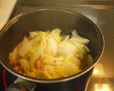 簡単♪白菜とベーコンのクリーム煮☆作り方3写真