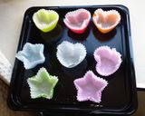 米粉で作る抹茶の大納言マフィン作り方2写真
