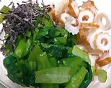 小松菜と塩昆布の和え物作り方5写真