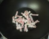 ヤーコンとベーコンのマヨ炒め♫作り方2写真
