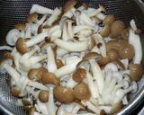 超簡単！！ぶなしめじの醤油漬け作り方1写真