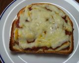朝ご飯はピザトースト作り方3写真