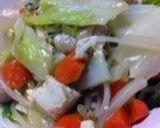 【味覇】豆腐と野菜の中華風炒め作り方6写真