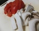 鮭&トマトのクリームパスタ作り方2写真