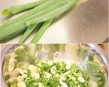 ネギたっぷり♬肉味噌混ぜご飯作り方1写真