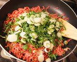 ネギたっぷり♬肉味噌混ぜご飯作り方4写真