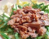 秋の常備菜✿少し甘めのきのこ味噌作り方6写真
