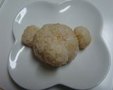 キャラ弁☆簡単　ふわふわダッフィー♪　作り方3写真