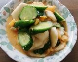 かぶ＋きゅうり＋みかんのみそサラダ作り方3写真
