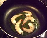 エビのバジルパスタ作り方3写真