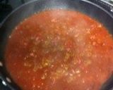 肉味噌でトマトパスタ作り方4写真