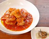 クリスマス♪豚肉とこんぶ梅のトマト煮込み作り方8写真