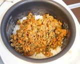 ネギたっぷり♬肉味噌混ぜご飯作り方6写真