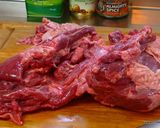 詰め物をしたラム・子羊の骨なしもも肉作り方4写真