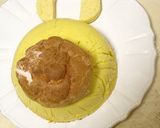 Rodyちゃんパンプキン立体キャラケーキ作り方3写真