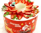 クリスマスシフォン＊ショートケーキ作り方11写真