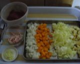 具だくさんな食べるスープ♡ミネストローネ作り方1写真
