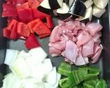 鶏ももと彩り野菜のみぞれ和え作り方1写真