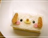 わんちゃんサンドイッチ＊キャラ弁にも♪作り方4写真