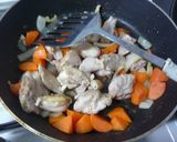 鶏肉と油揚げの香ばしい醤油煮作り方5写真