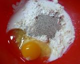 パンケーキ　カフェオーレ味作り方1写真