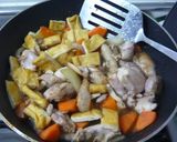 鶏肉と油揚げの香ばしい醤油煮作り方11写真