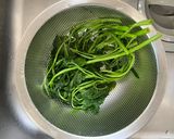 空芯菜初心者ならまずこれ！空芯菜の味噌ごま和え作り方4写真