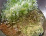ひとくちステーキ　ネギとわさびのソース作り方4写真