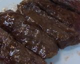 ひとくちステーキ　ネギとわさびのソース作り方6写真