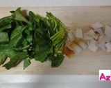 ほうれん草とエリンギのバターソテー★作り方1写真