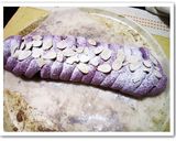 紫芋あみあみパン作り方7写真