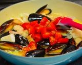 ✿魚介のパエパエパエ(p_-)リア✿作り方5写真