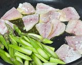 マアジとアスパラのみそチーズグラタン作り方3写真