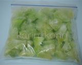 保存*レンジde冷凍ブロッコリー作り方4写真
