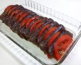 蒟蒻トマトのチーズ焼き　バジルソース作り方3写真
