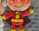 アンパンマン(マジパン細工)作り方11写真
