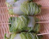 さつまいもとチーズの白菜まきまき揚げ❤作り方6写真