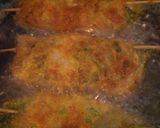 さつまいもとチーズの白菜まきまき揚げ❤作り方9写真