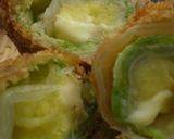 さつまいもとチーズの白菜まきまき揚げ❤作り方10写真