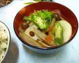 具が大きい*根菜たっぷりおみそ汁作り方11写真