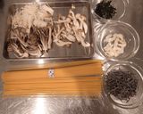 キノコの和風パスタ作り方1写真