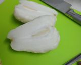 はやとうりと鶏の煮物作り方2写真