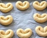 野菜入り☆ハート形の健康パン作り方10写真