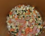簡単 ミネストローネ ミルク風味作り方1写真