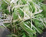 シンプル水菜のネギマ鍋作り方1写真