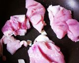 鶏肉と押し麦の満腹トマト煮込み作り方2写真
