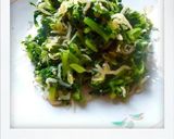 ご飯をおかわりっ！！大根葉のごま油炒め♪作り方4写真