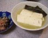 レンジ料理☆かんたん湯豆腐作り方1写真